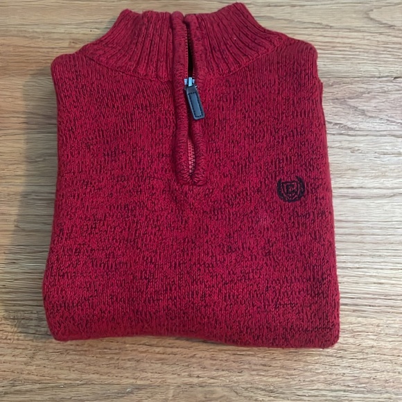 Chaps boys 10/12 sweater red - Picture 7 of 9
